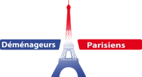 Logo de la Société de Déménagement Déménageurs Parisiens.