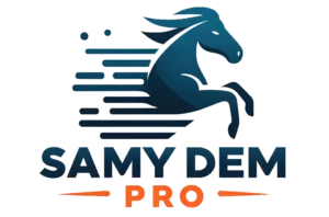 Logo de la société de déménagement Samy Dem Pro