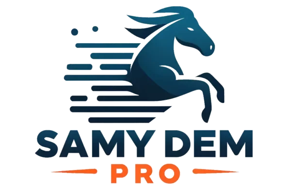 Logo de la société de déménagement Samy Dem Pro