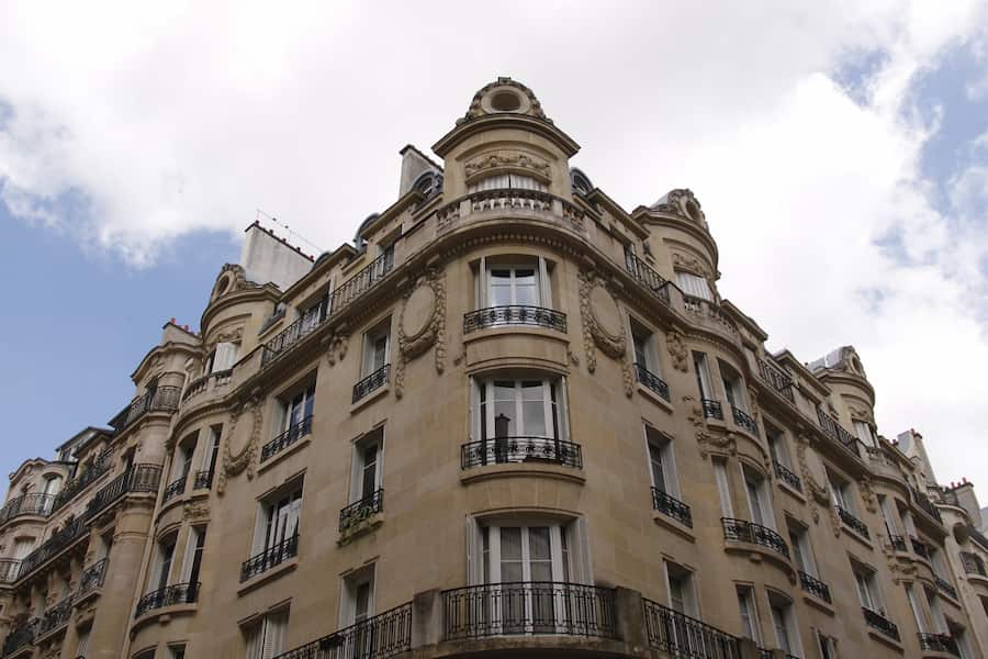 Immeuble ancien du quartier des Ternes à Paris 17