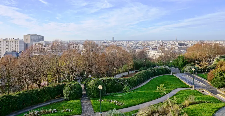 Quartier de Belleville à Paris 19