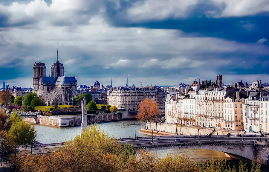 Île de la Cité dans le 4ᵉ arrondissement de Paris.