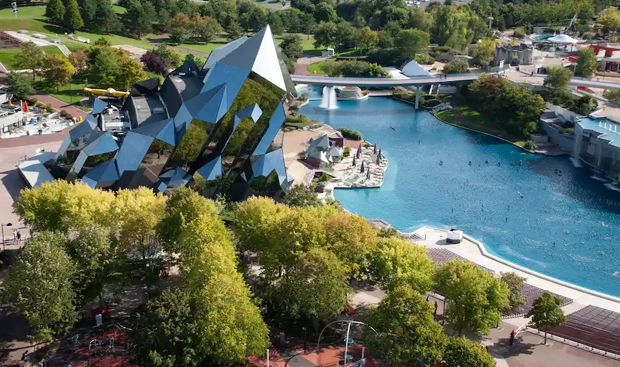 Futurama de la ville de Poitiers dans la Vienne.