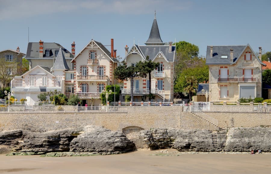 Plage de Royan en Charente-Maritime.